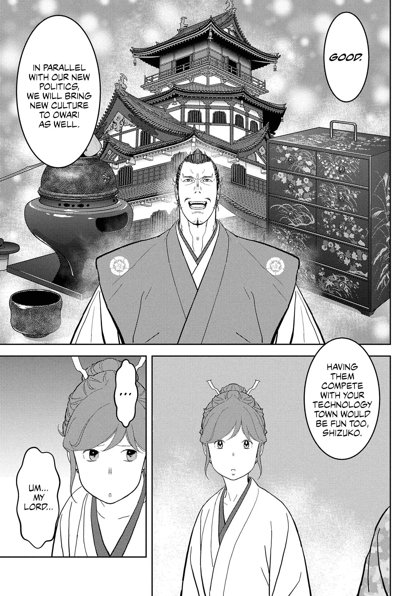 Sengoku Komachi Kuroutan: Noukou Giga Chapter 27 14